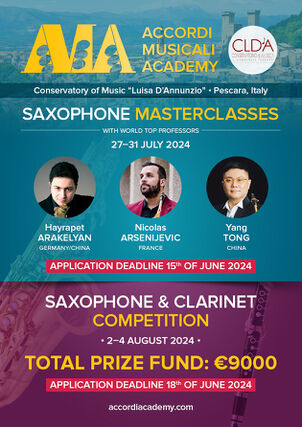 
        Accordi Musicali Academy - Saxophone and Clarinet
    