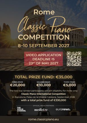 
        Rome Classic Piano Competition in Italy
    