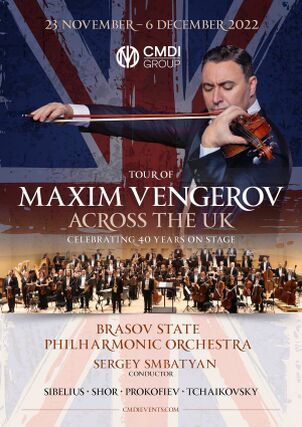 
        Maxim Vengerov across the UK
    