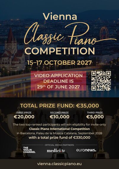 Vienna Classic Piano Competition in Austria — CMDI EVENTS LLC