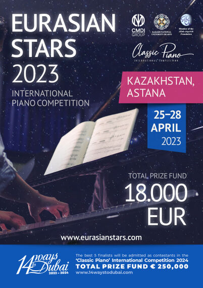 5th Eurasian Stars International Piano Competition — CMDI EVENTS LLC