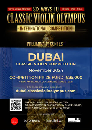 
        Dubai Classic Violin Competition
    
