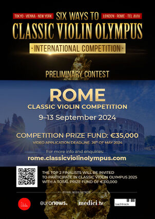 
        Rome Classic Violin Competition
    