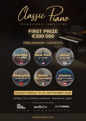 
        Classic Piano International Competition in Spain
    
