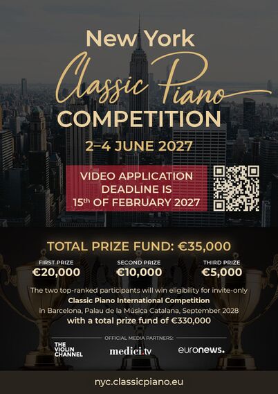 New York Classic Piano Competition in the USA — CMDI EVENTS LLC
