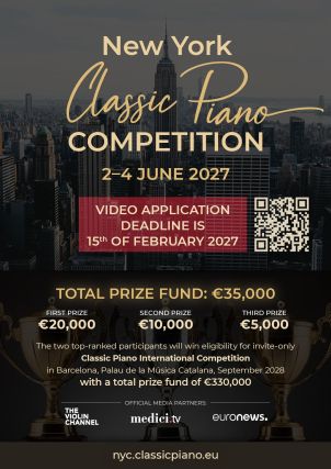 
        New York Classic Piano Competition in the USA
    