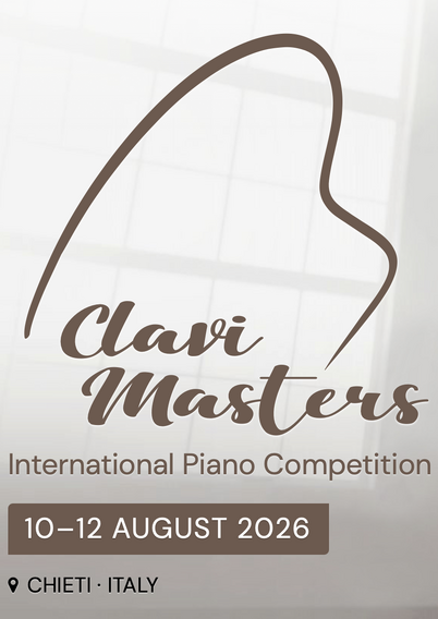 13th ClaviMasters International Piano Competition in Italy — CMDI EVENTS LLC